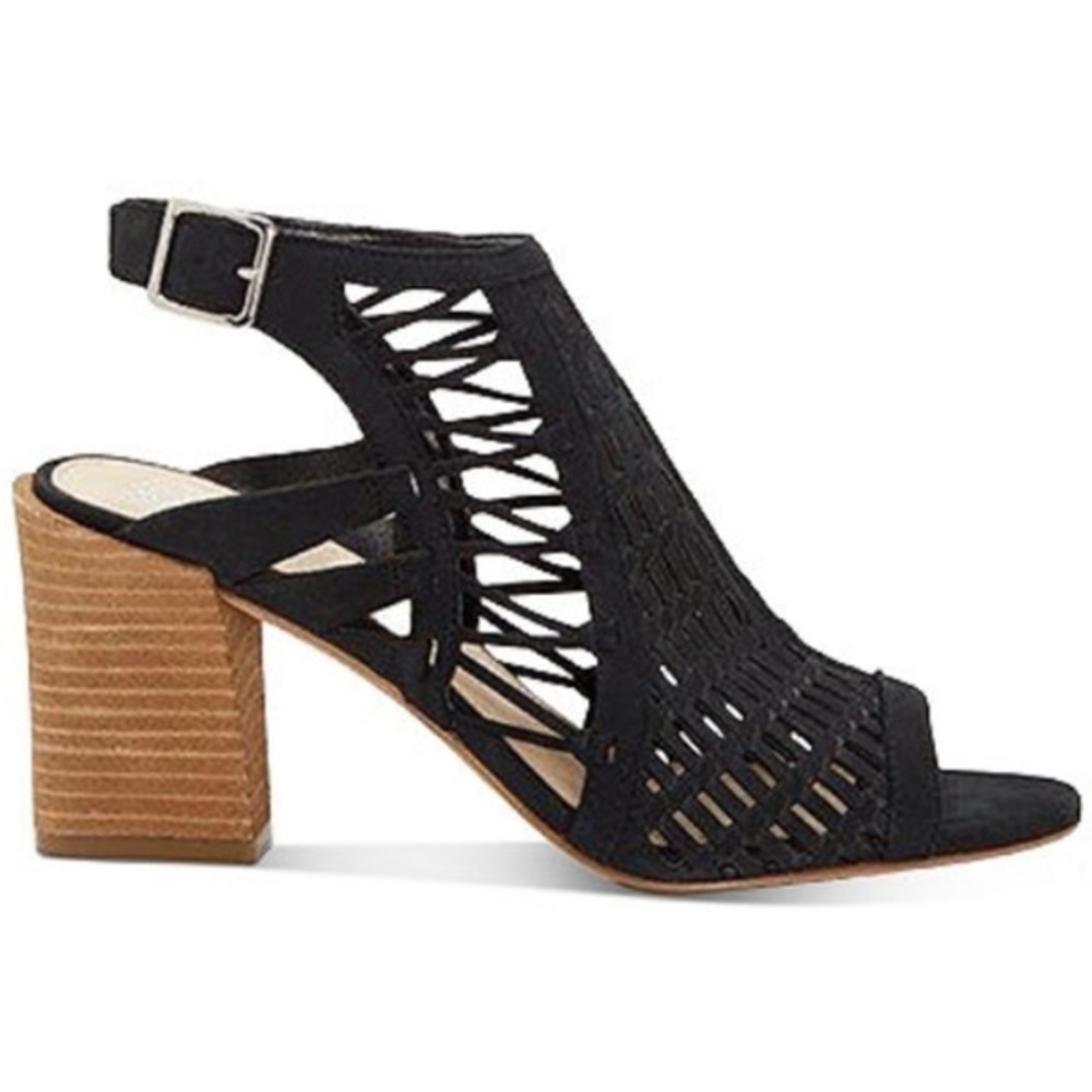 Vince Camuto Refista Shootie Black Sandals size 9.5